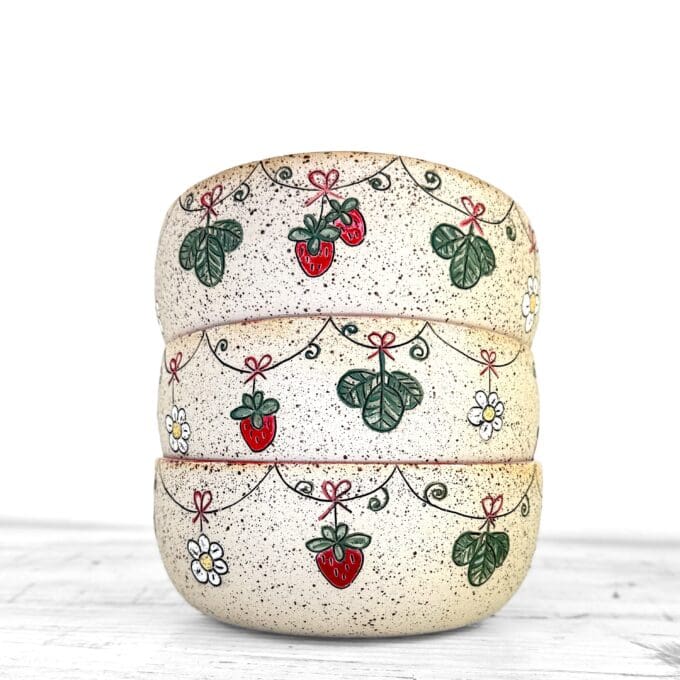 Strawberry Red Miska - Obrázek 4