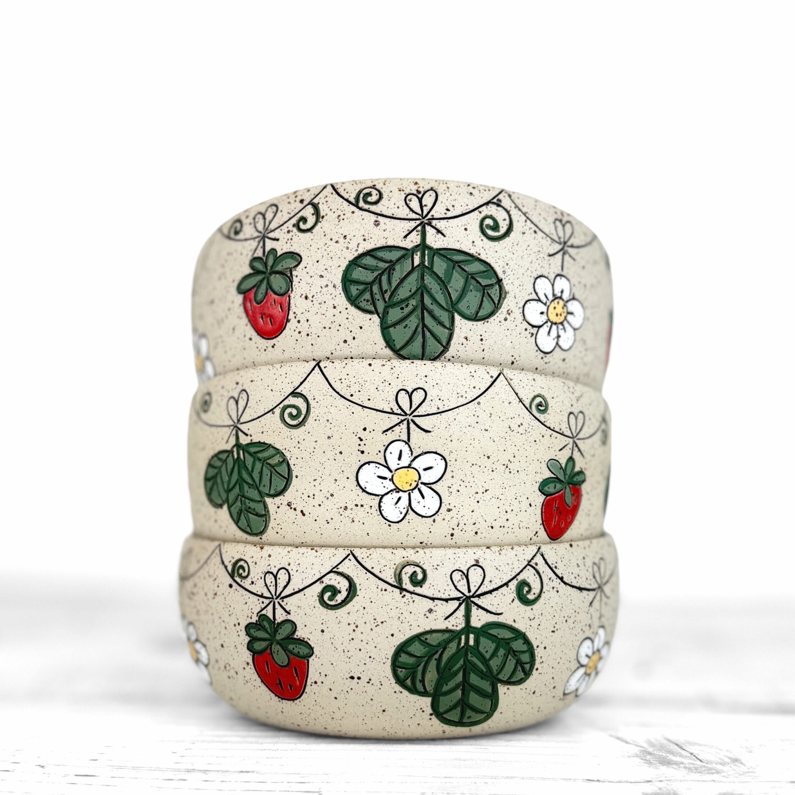 Strawberry Red Miska